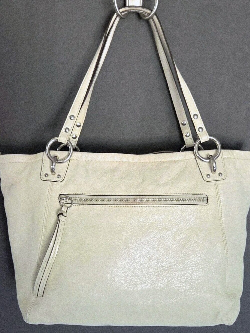 Coach Y2K Rare Leather Charm Large Tote Handbag - Picture 2 of 16